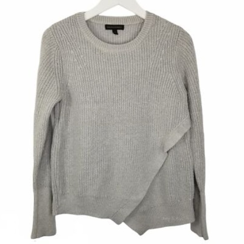 Gray Women's Knit Sweater